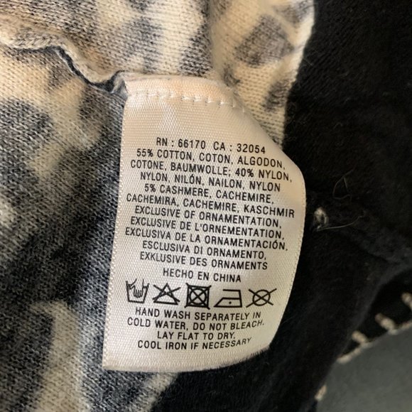 COPY - ANGEL OF THE NORTH Anthropologie CASHMERE Blend Cardigan Open Style Swea… - Picture 12 of 16